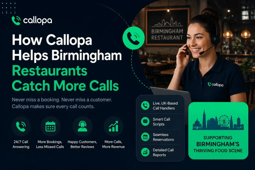 How Callopa Helps Birmingham Restaurants Catch More Calls