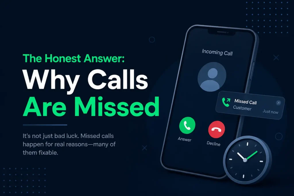 The Honest Answer: Why Calls Are Missed
