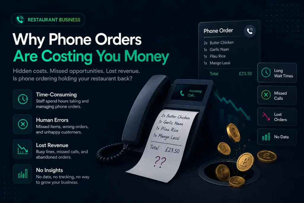 Why Phone Orders Are Costing You Money