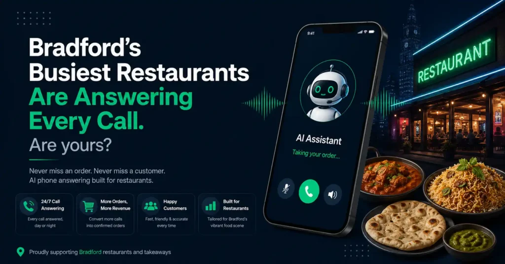 Bradford's Busiest Restaurants Are Answering Every Call. Are yours?