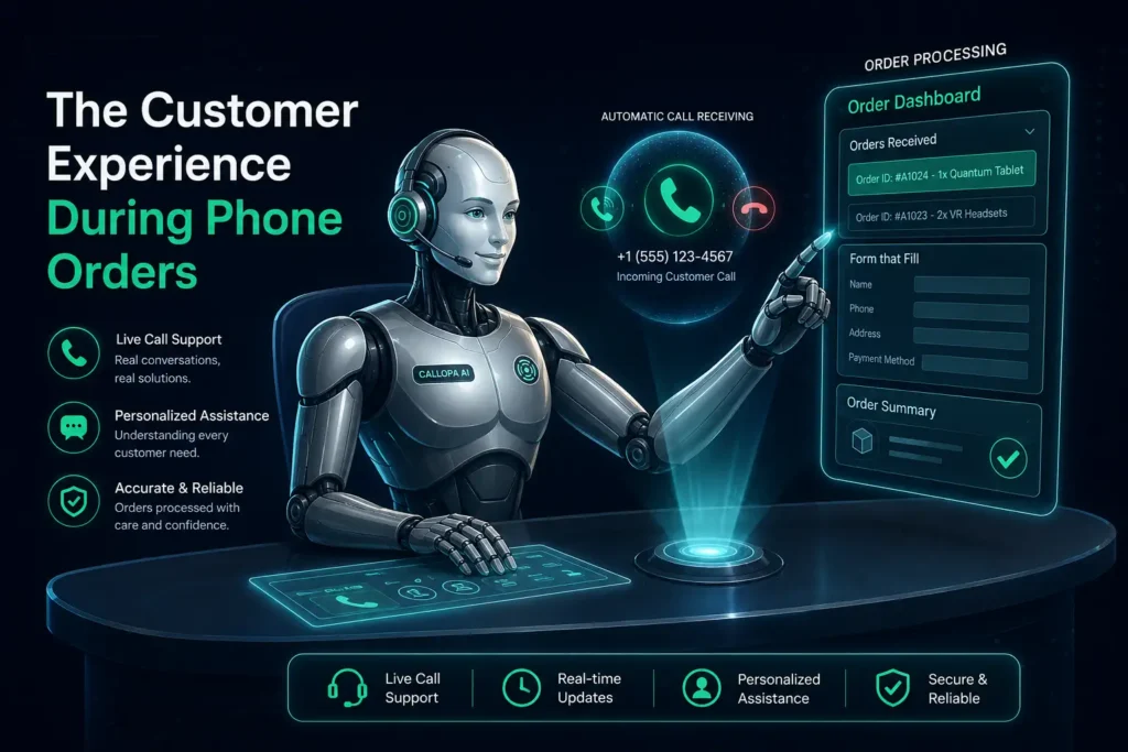 The Customer Experience During Phone Orders