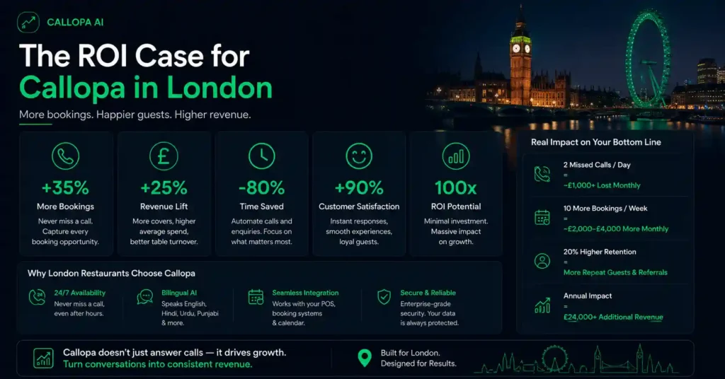 The ROI Case for Callopa in London